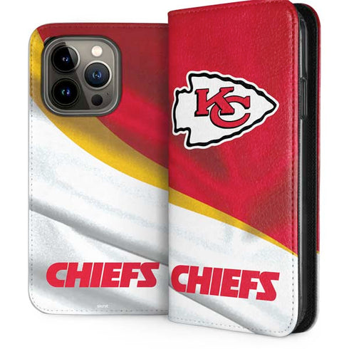 NFL Kansas City Chiefs iPhone 14 Pro Folio Case